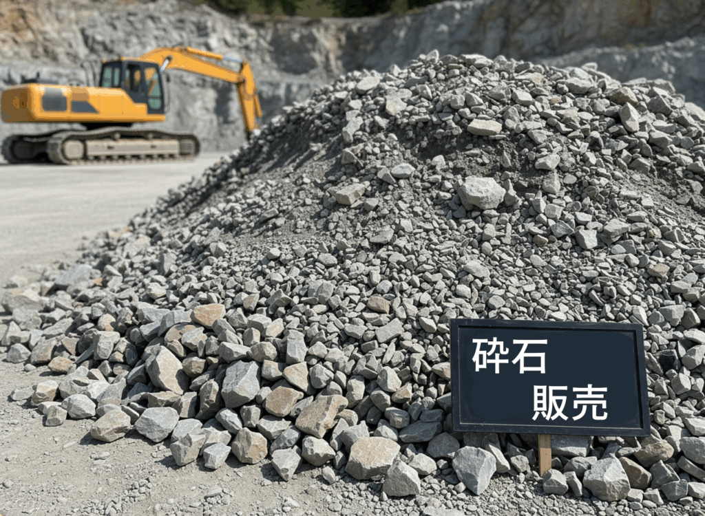 砕石　砂　販売